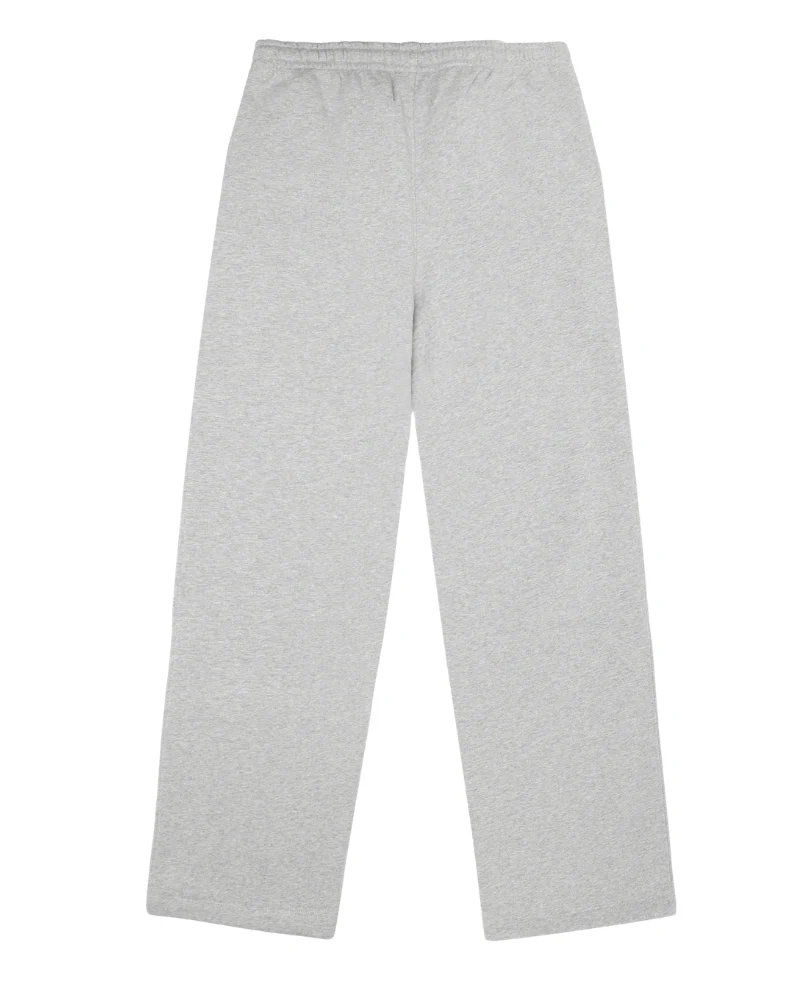 Organic Unbrushed sweatpants - 022 Heather Grey - Image 4