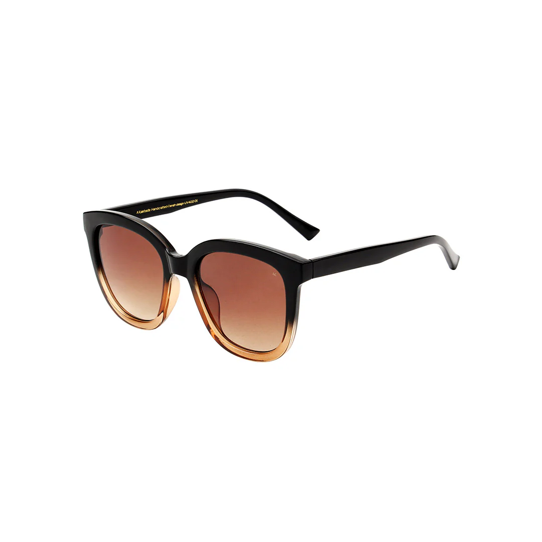 Billy solbrille - Black/Brown Transparent - Image 3