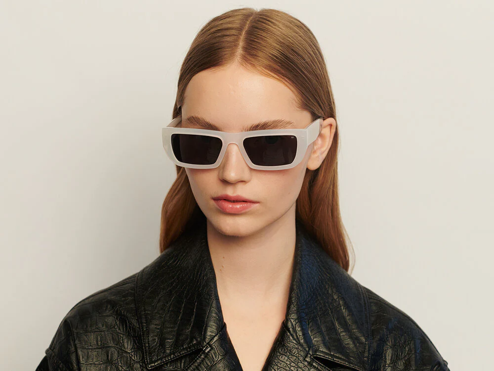 Fame solbrille - Ivory Transparent - Image 9