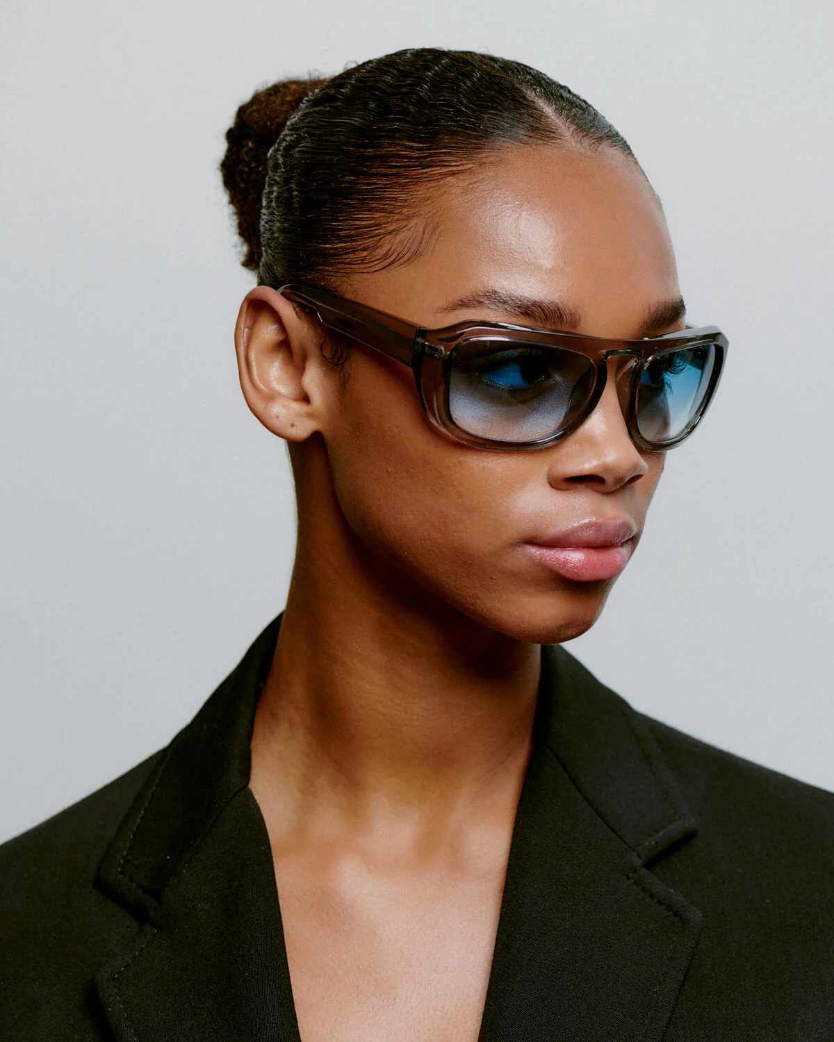 Max solbrille - Grey Transparent - Image 4