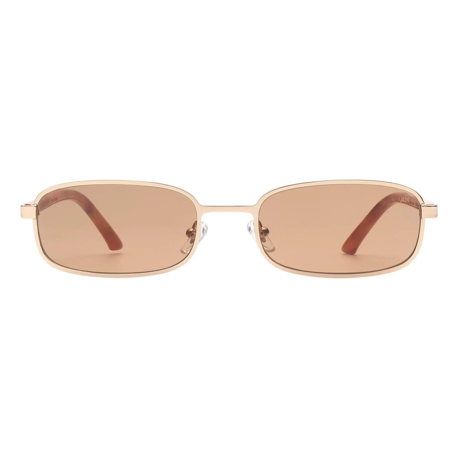 Noah solbrille - Gold Burnt Amber