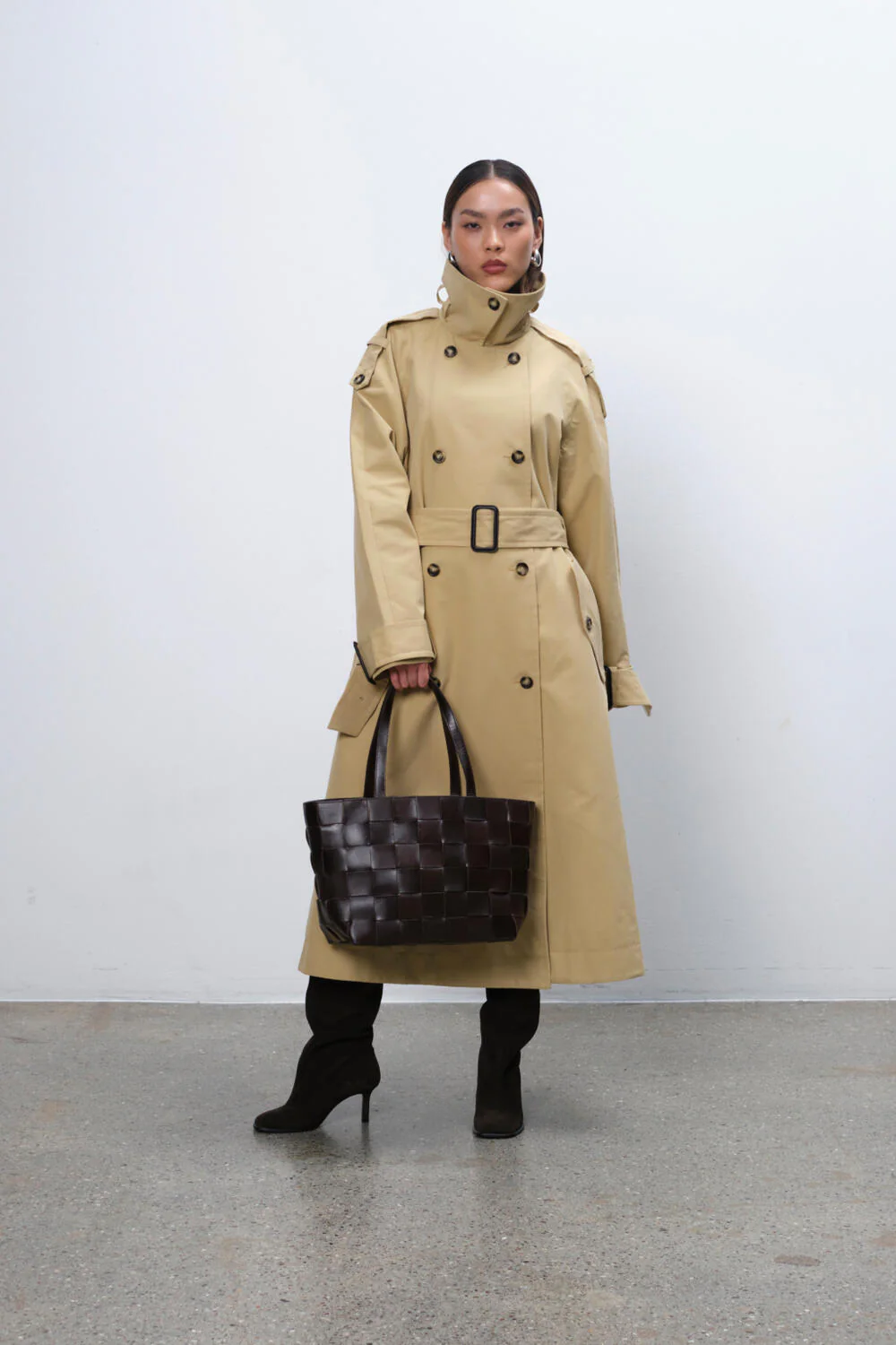 Limona Meike shopper - Dark Brown - Image 7