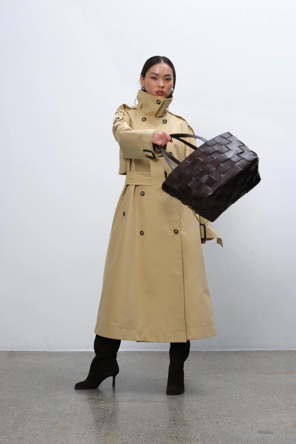 Limona Meike shopper - Dark Brown - Image 9