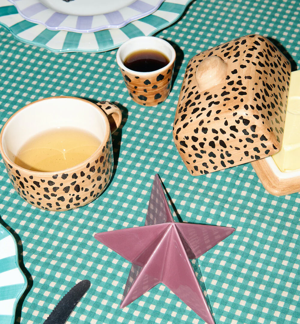 Leopard Cappuccino kop - brun - Image 2