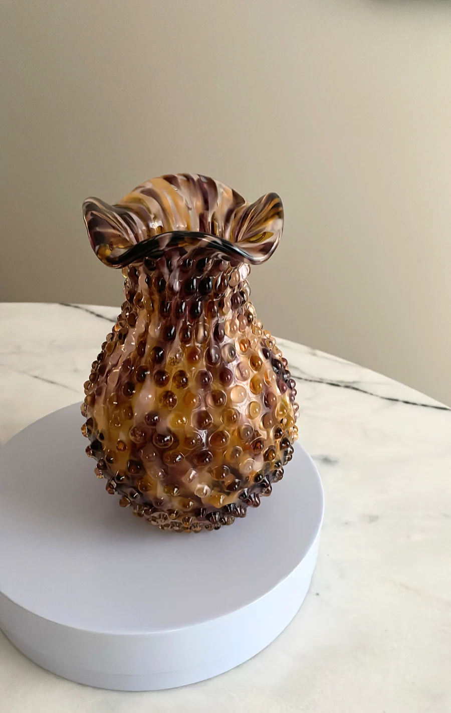 Confetti Blonde vase - Mahogany - Image 2