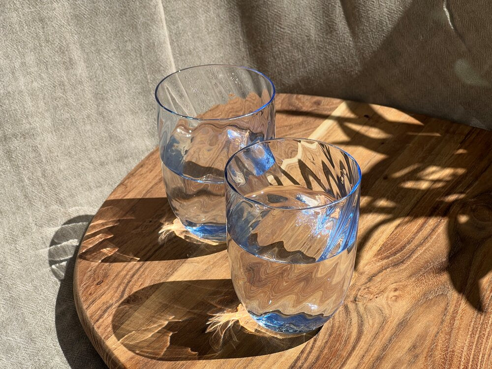 Swirl Tumbler glas - Light Blue - Image 2