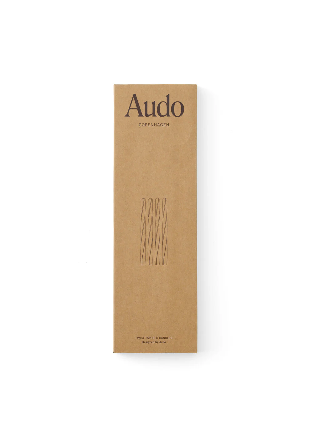 Twist Tapered lys 4-pak - Neutral - Image 3