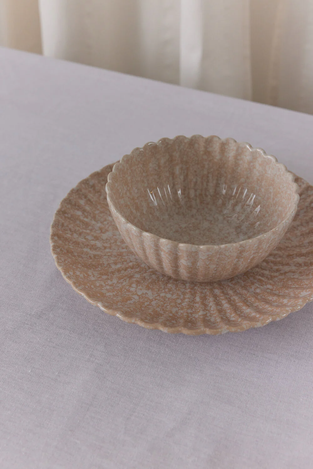 Clam frokosttallerken, creme - Ø20 cm. - Image 2