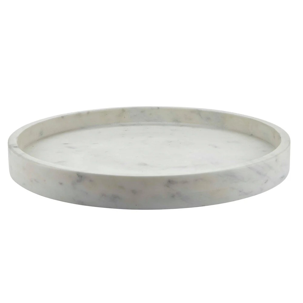 Marmor bakke - Ø: 30,5 cm.