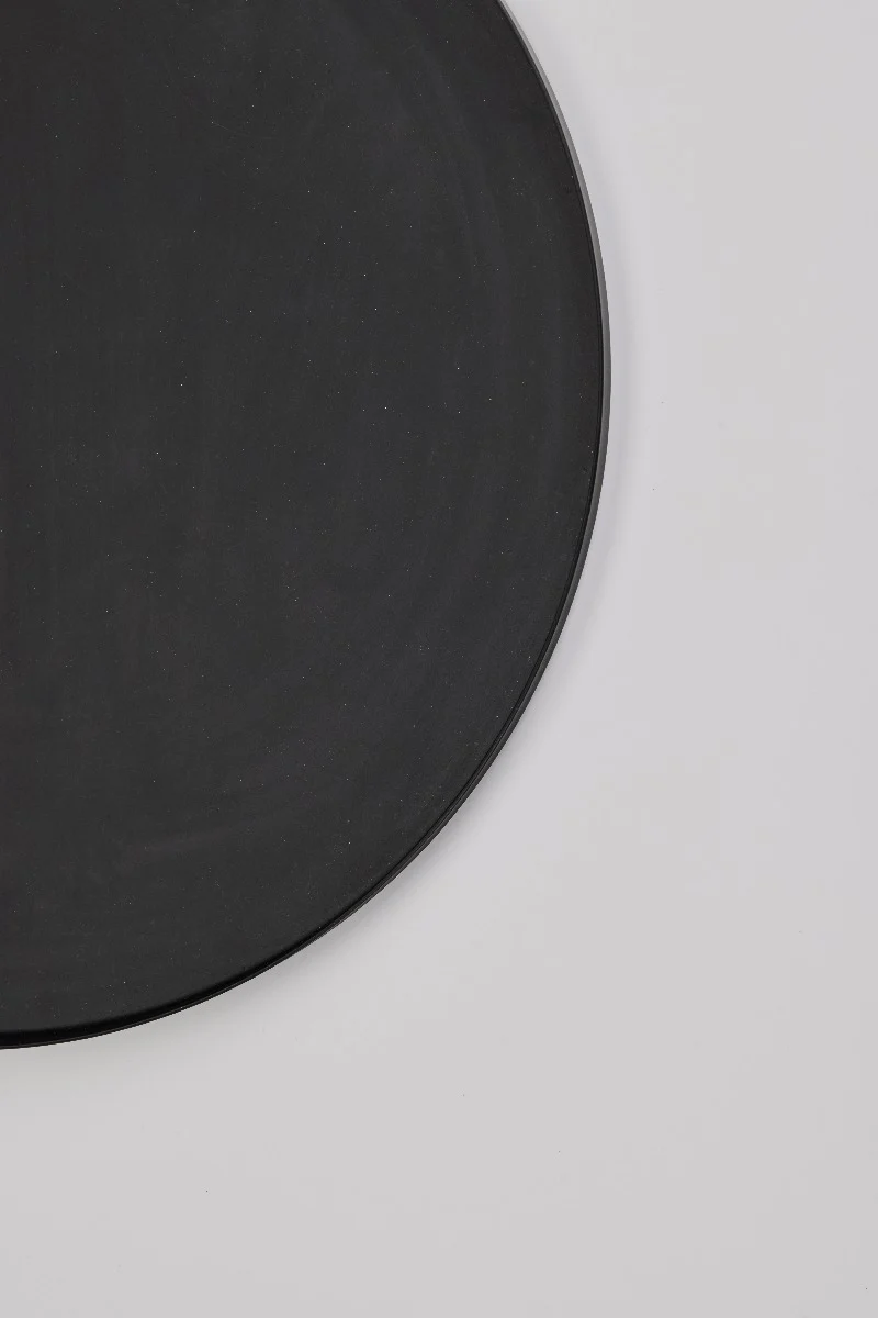 Rund bakke, sort - D: 35 cm - Image 3