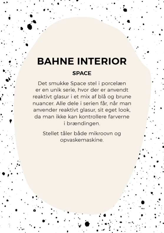 Space tallerken, blå - Ø26 cm. - Image 6