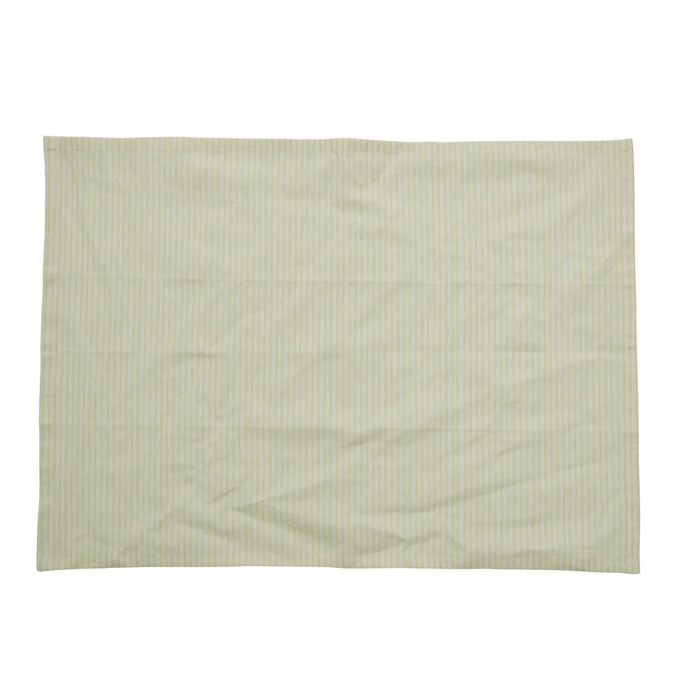 Stripe viskestykke smal, gul - 50x70 cm - Image 3