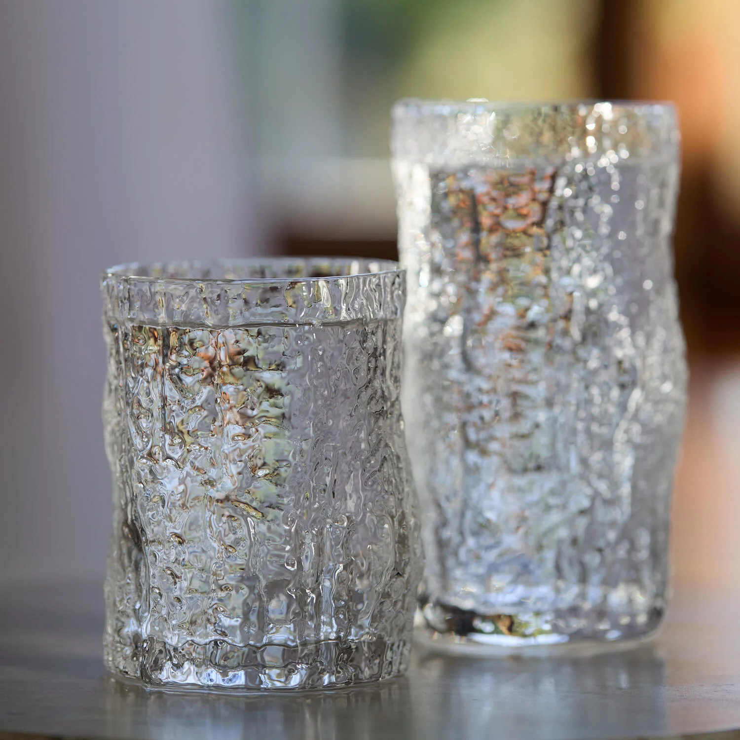 Tumbler Organic Low glas, klar - H9,5 cm. - Image 3