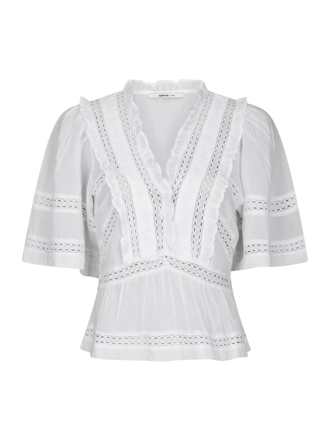 Miene Voile bluse - hvid