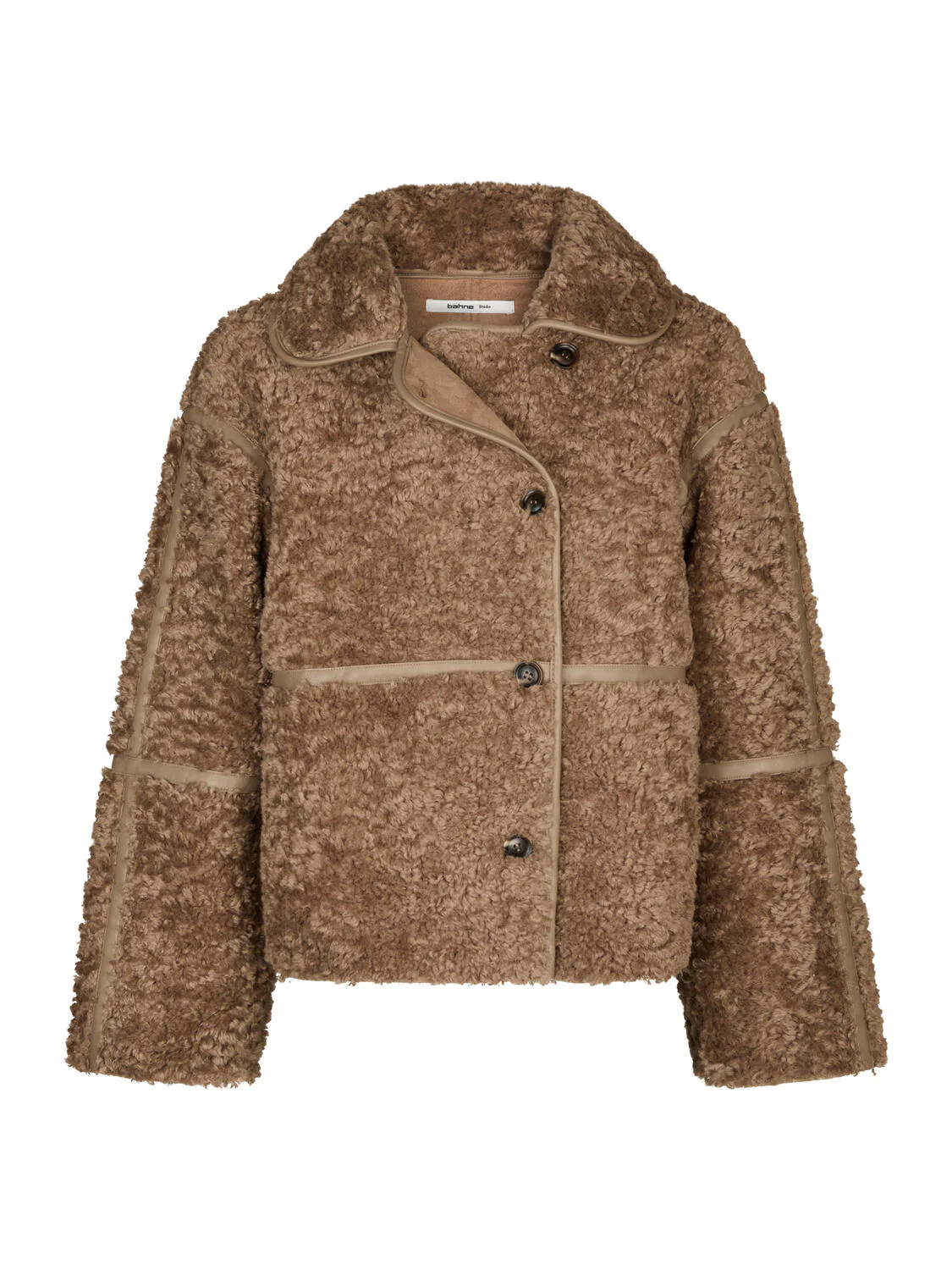 Vestor Faux Fur jakke - Taupe
