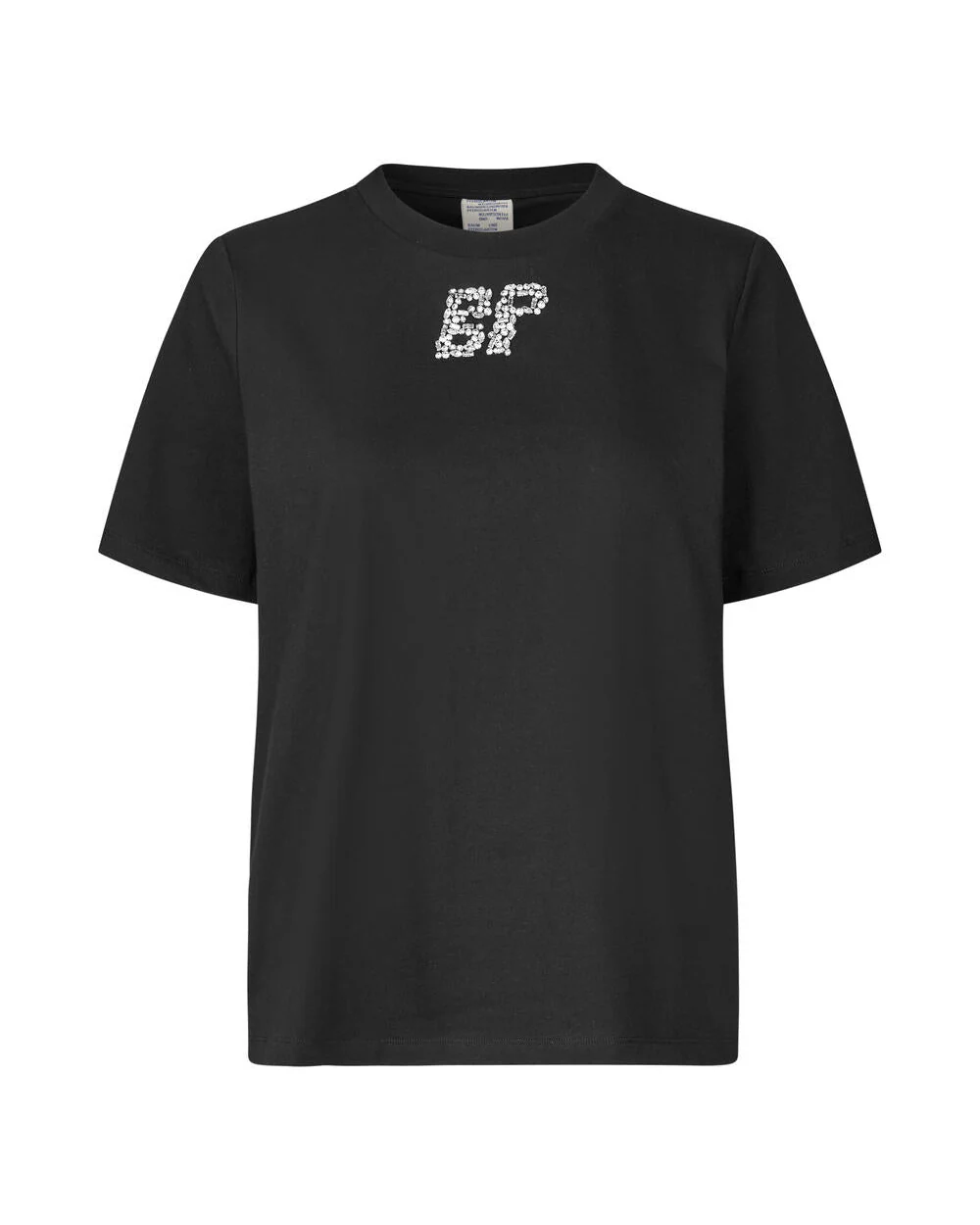 Jawo t-shirt - Black Rhinestones - Image 2