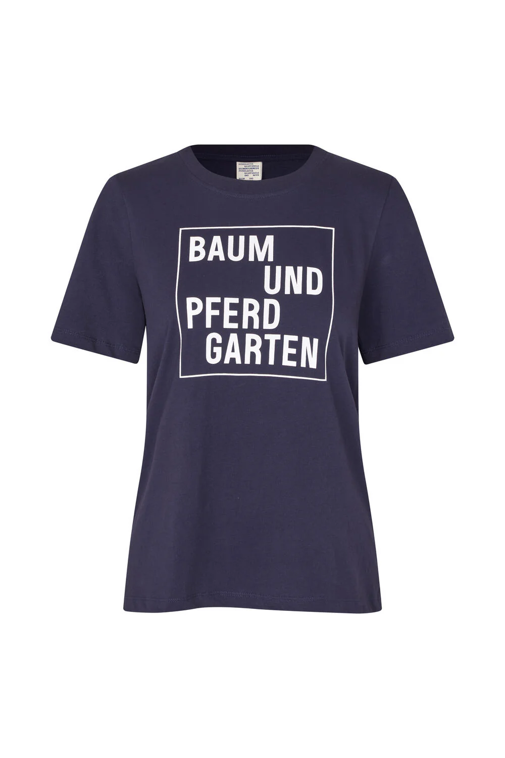 Jawo t-shirt - Navy Logo Box - Image 2
