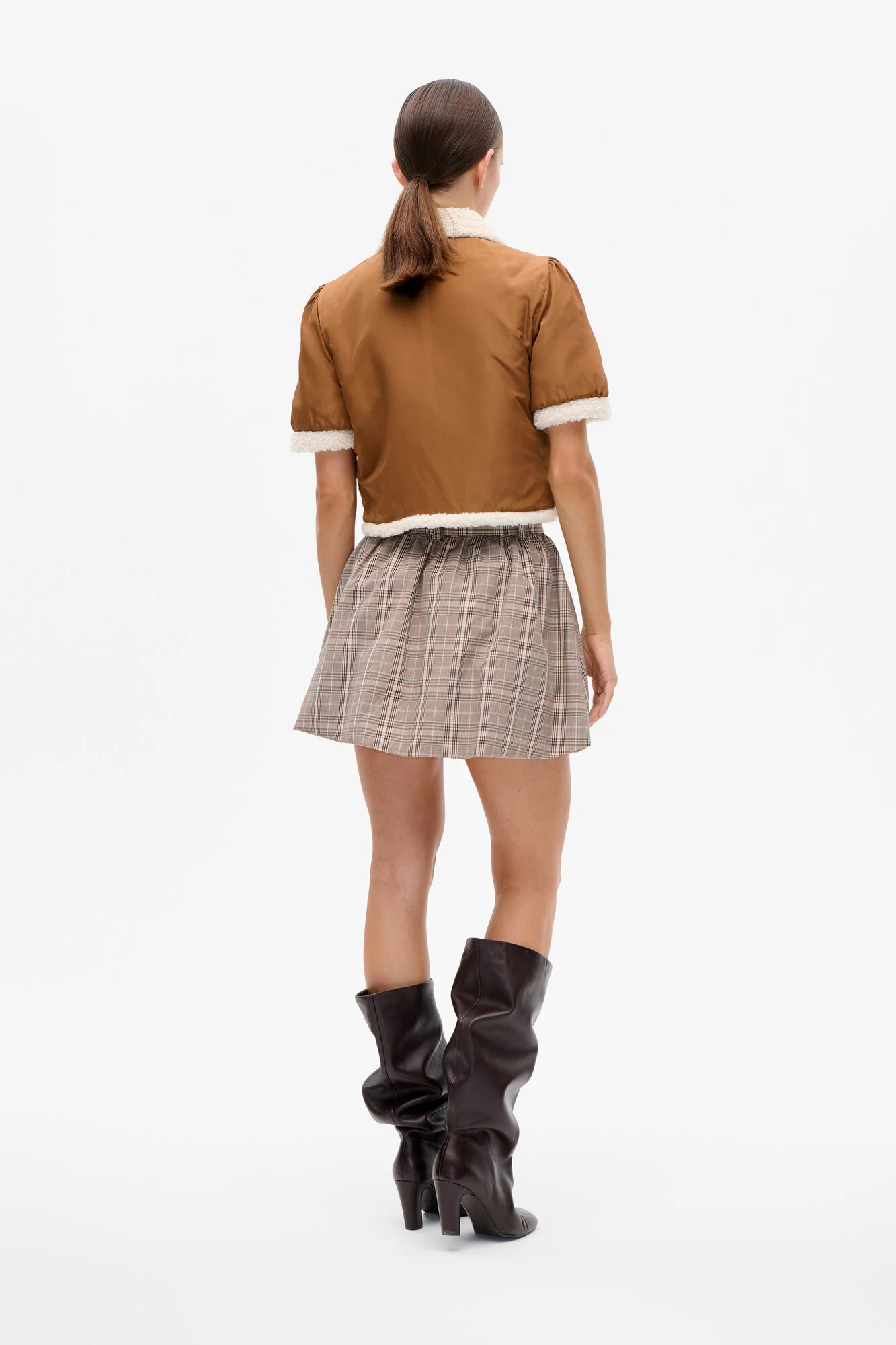 Jessi bluse - Camel Creme Mix - Image 5