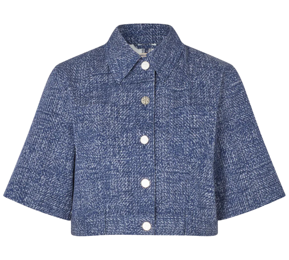Majsa skjorte - Printed Chunky Twill - Image 2