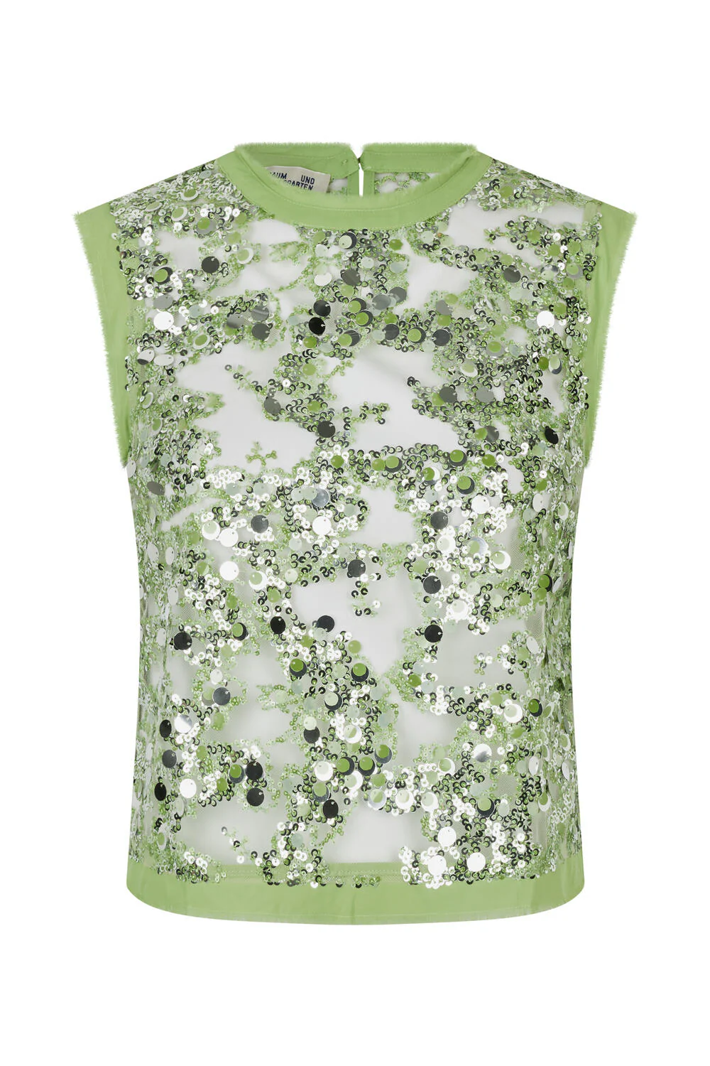 Manira paillettop - Herbal Garden Sequins - Image 2