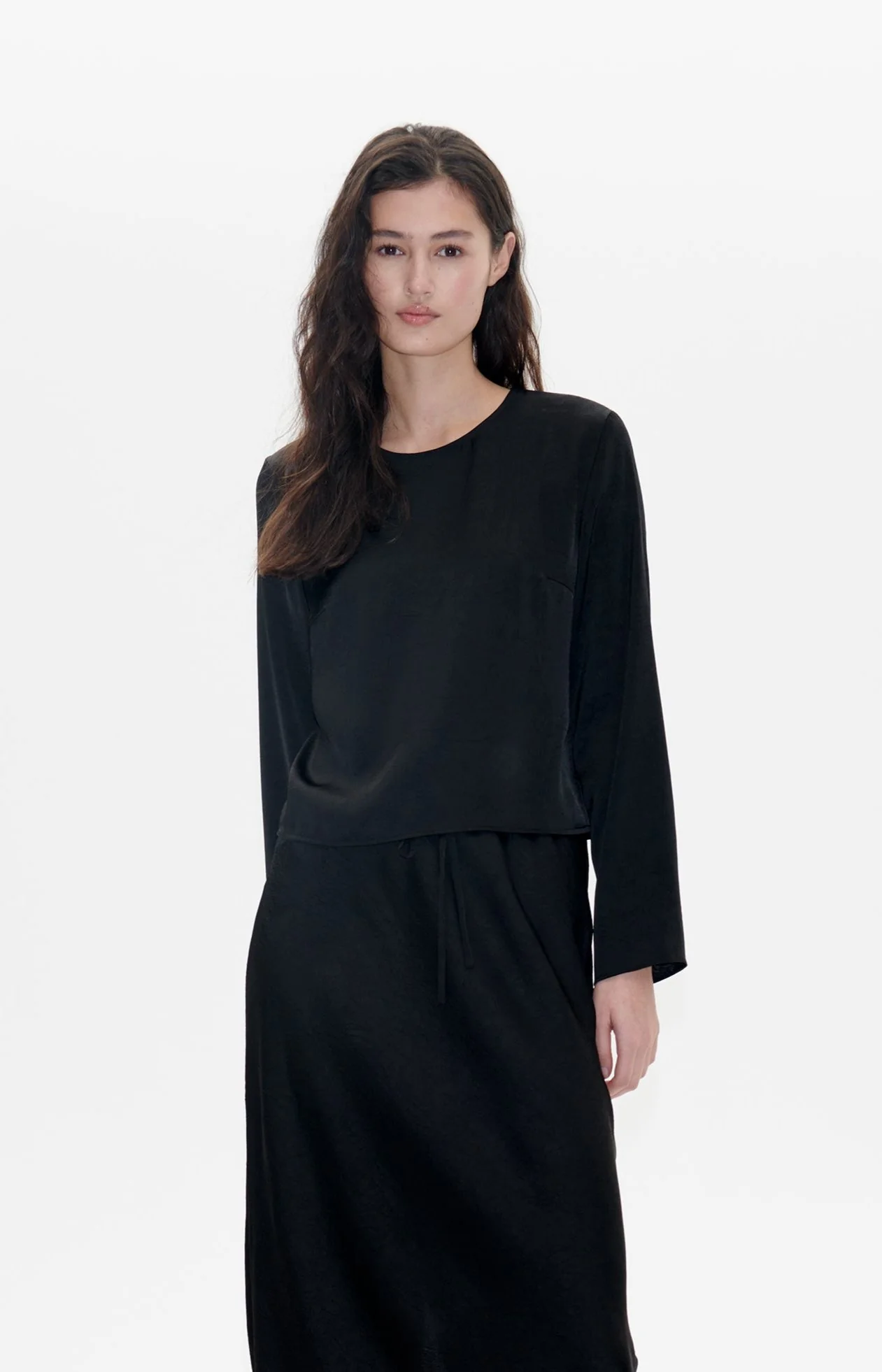 Miza bluse - sort