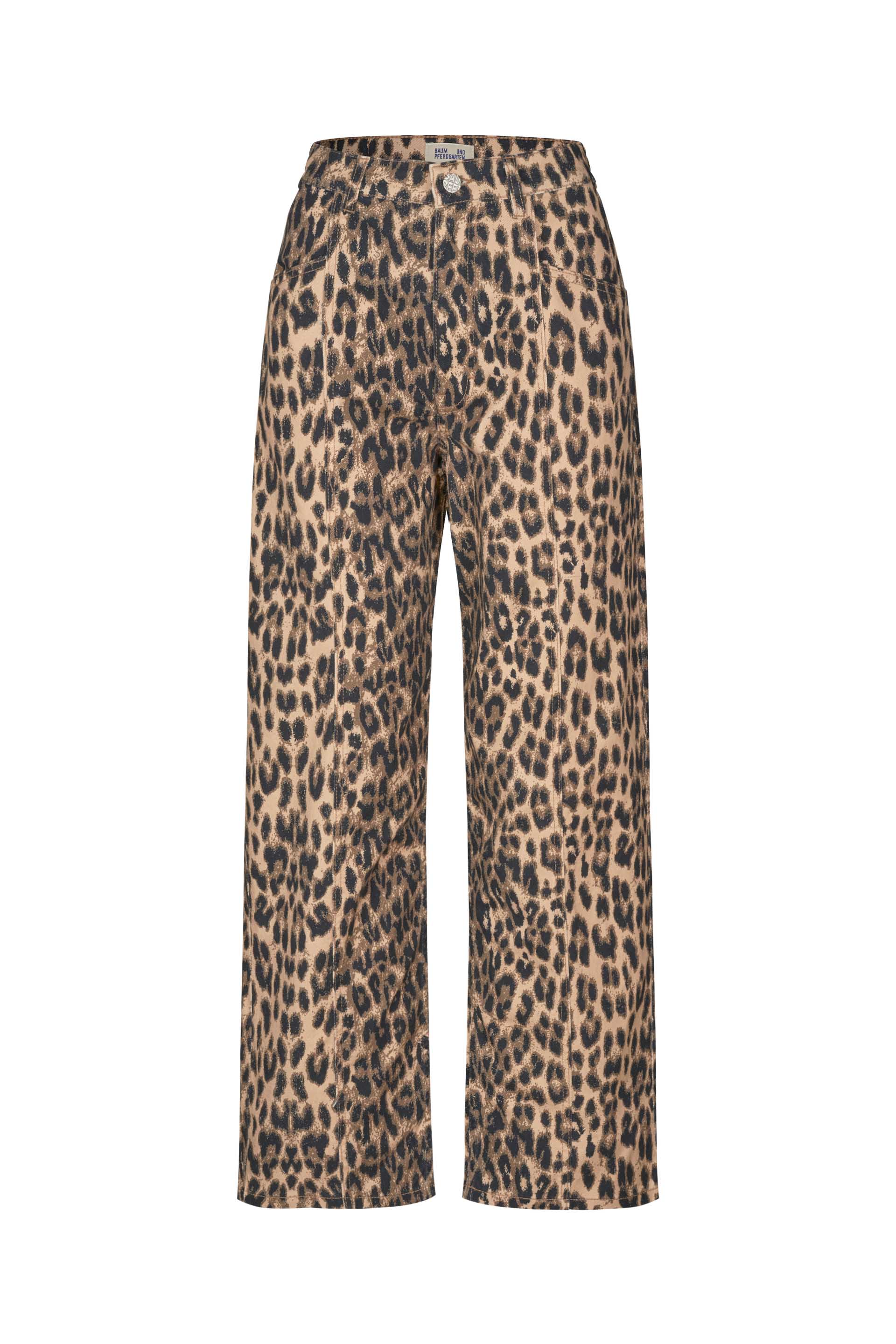 Nara jeans - Brown Baum Leopard - Image 2