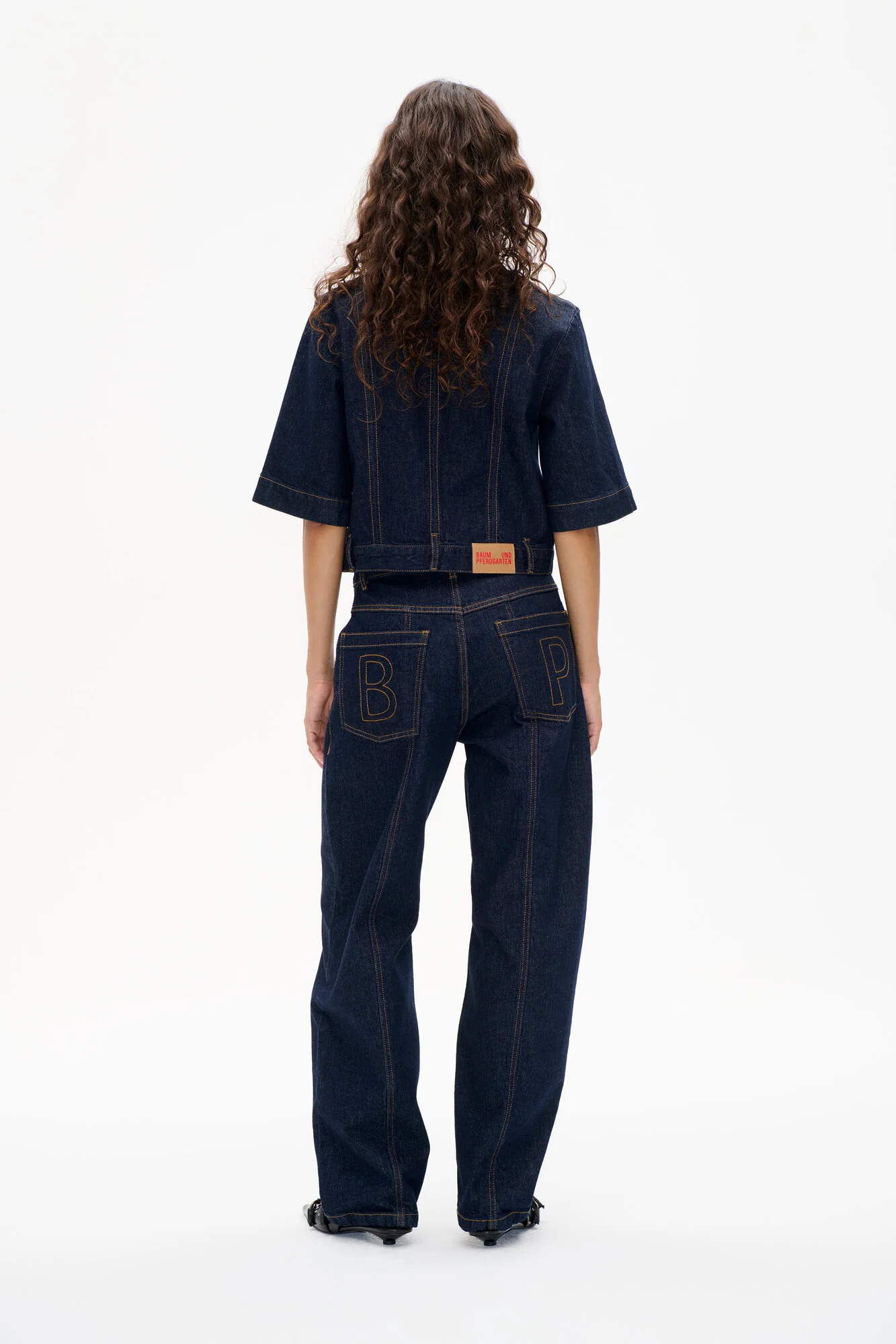 NO 02 jeans - Dark Blue Rinse - Image 3