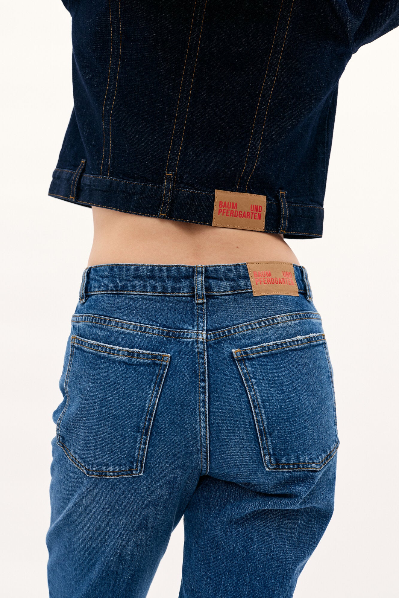 NO 05 denimskjorte - Dark Blue Rinse - Image 11