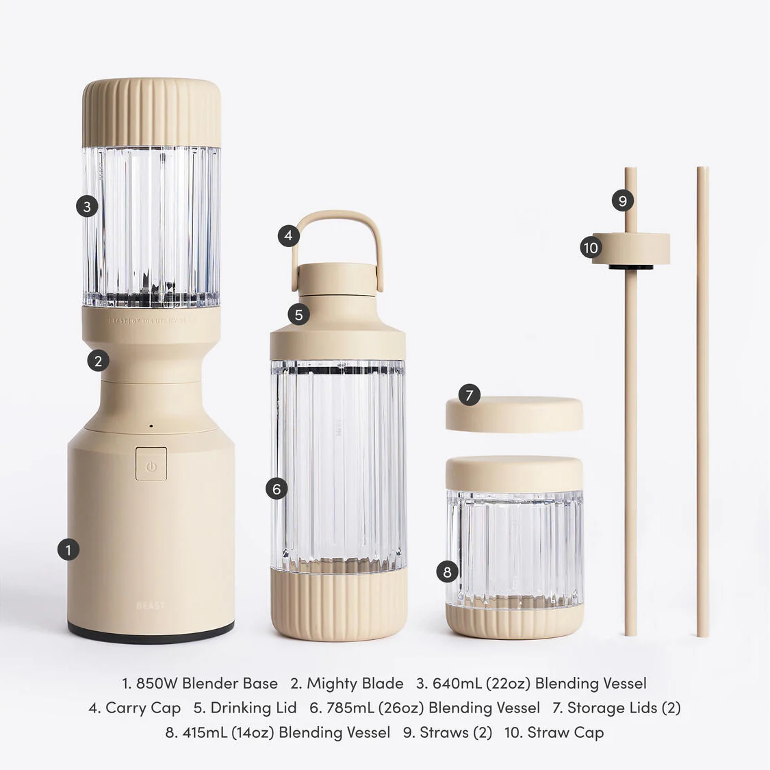Mighty Plus 850 blender - sand - Image 3