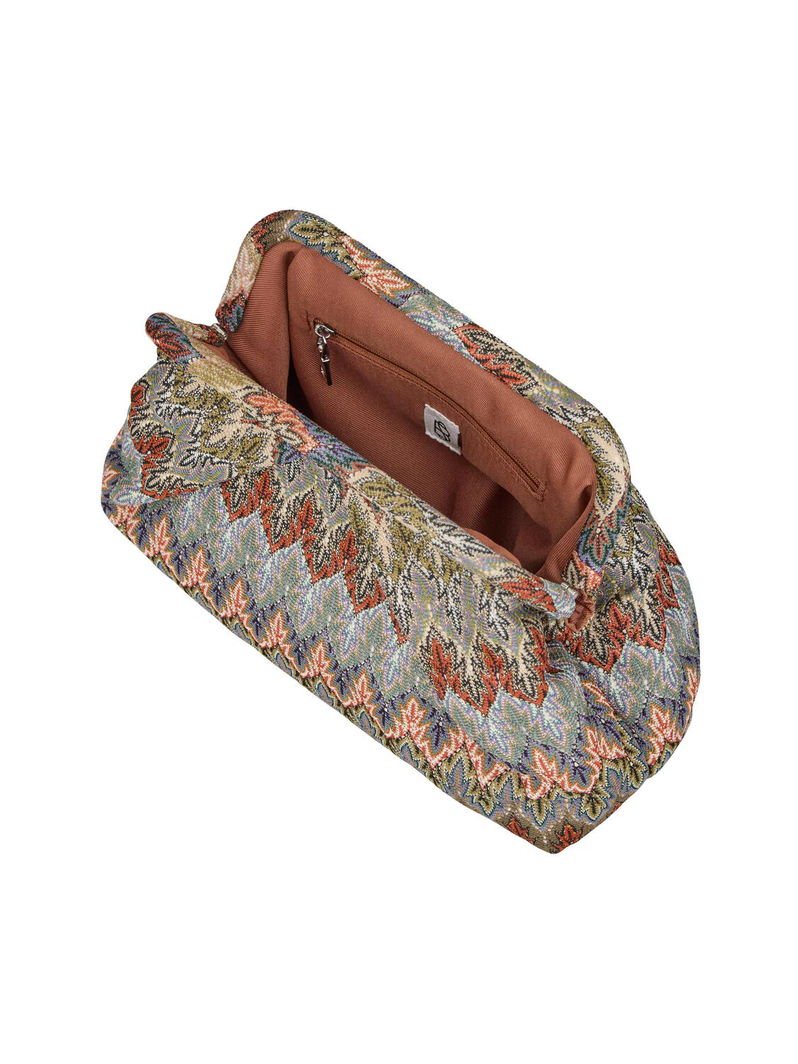 Pala Bonita clutch - Purple/Green - Image 3