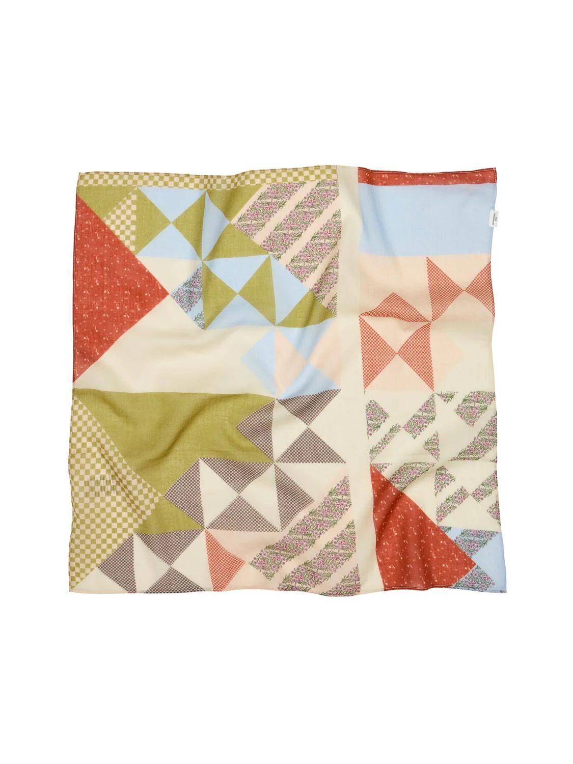 Quilta Cotta tørklæde - Khaki Green - Image 3