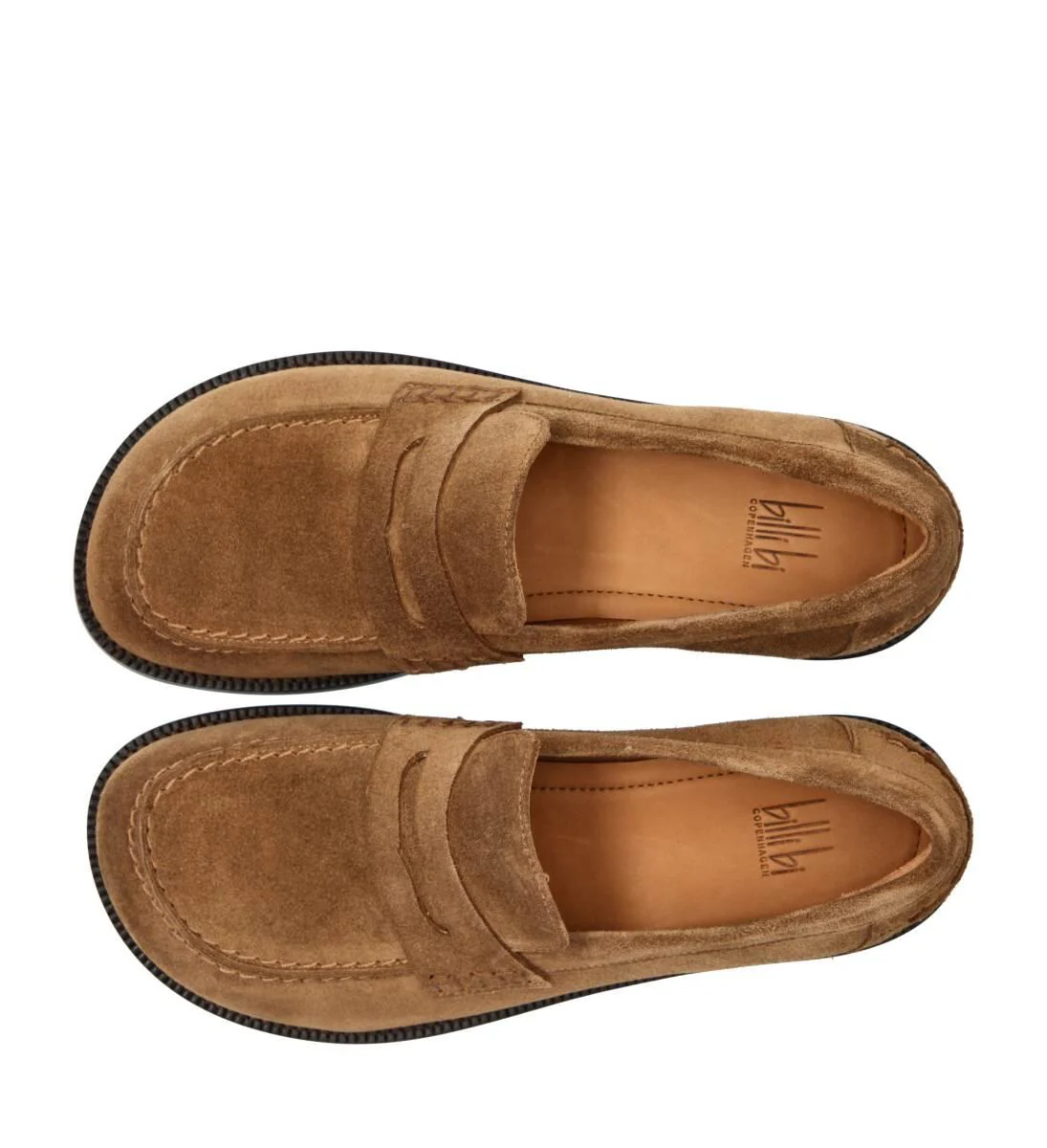 A9010 loafers - Tabac Babysilk Suede 555 - Image 3