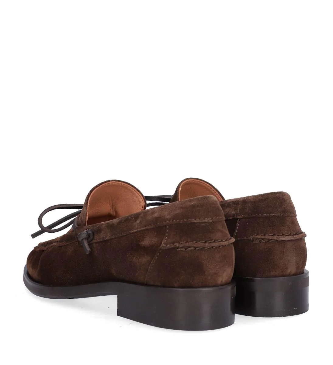 A9031 loafers med sløjfe - T. moro 1602 suede 556 - Image 4