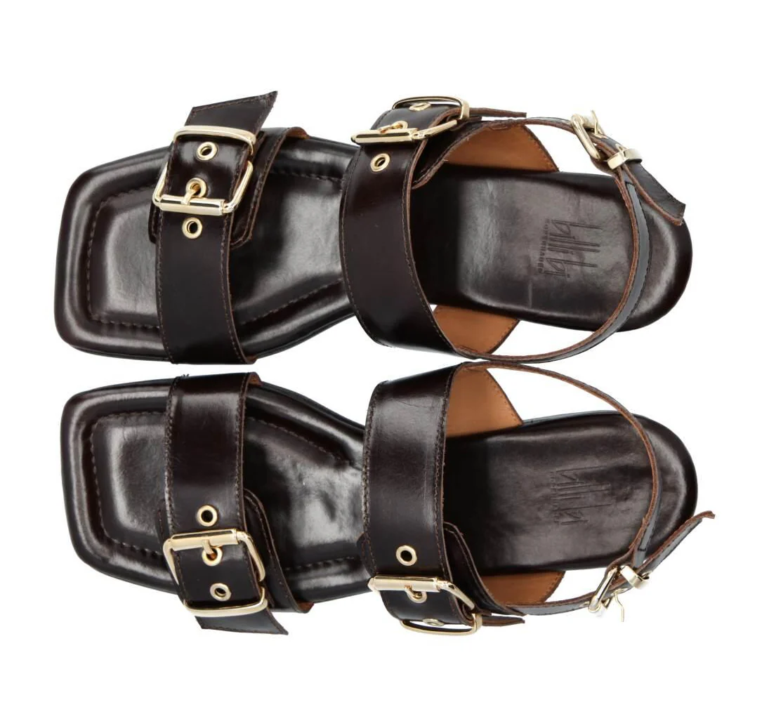 Flade sandaler - T.moro calf 86 - Image 4