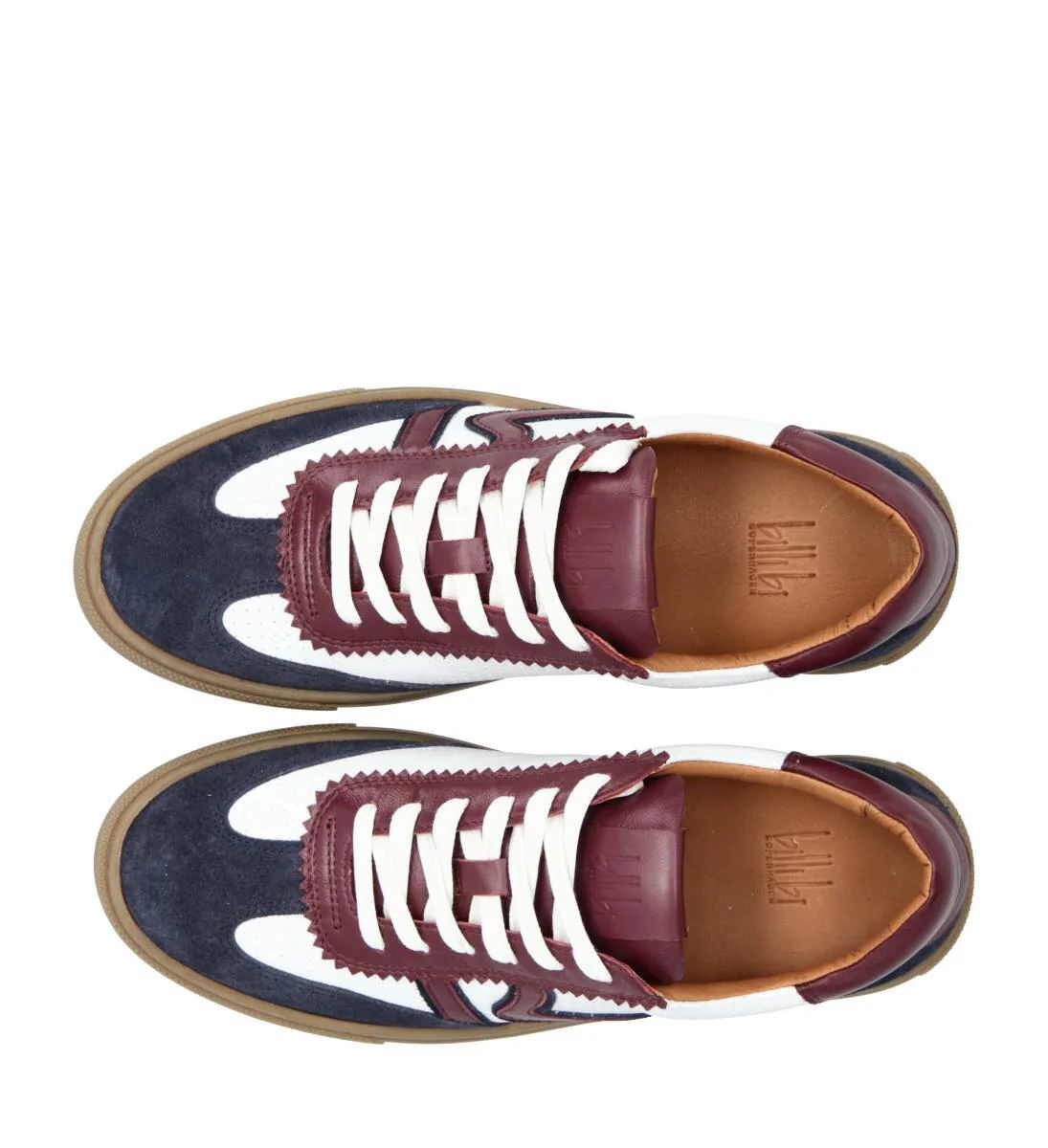Sneakers - Navy/White/Bordo Comb 581 - Image 4