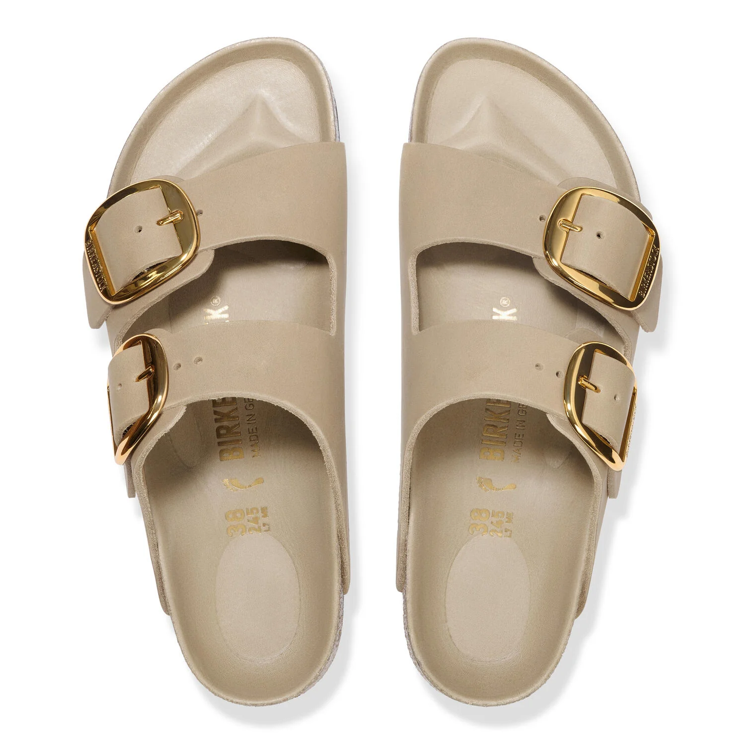 Arizona Big Buckle sandal - Tabacco Brown - Image 3