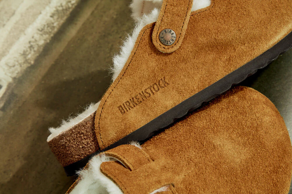 Boston Shearling ruskind clogs - Mink - Image 4