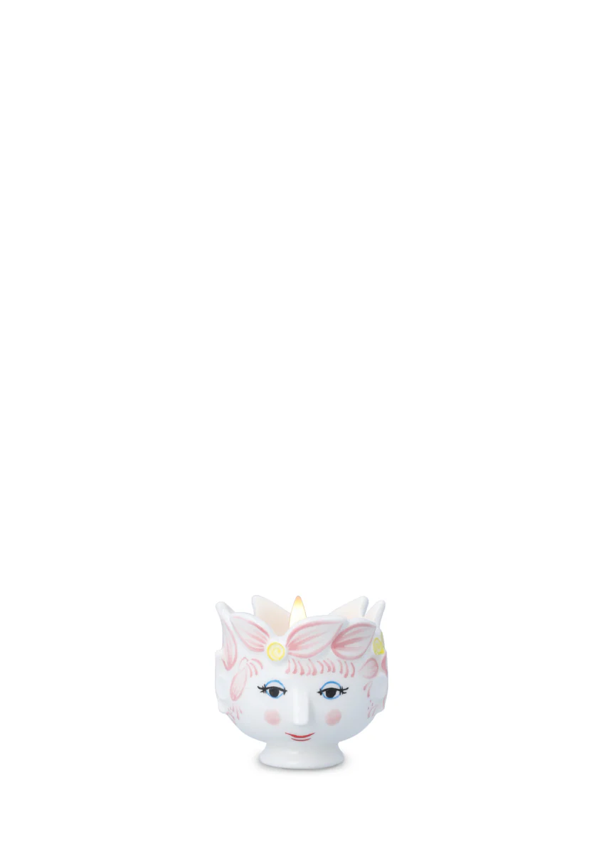 Titania fyrfadsstage, Ø6,5 cm - pink - Image 4