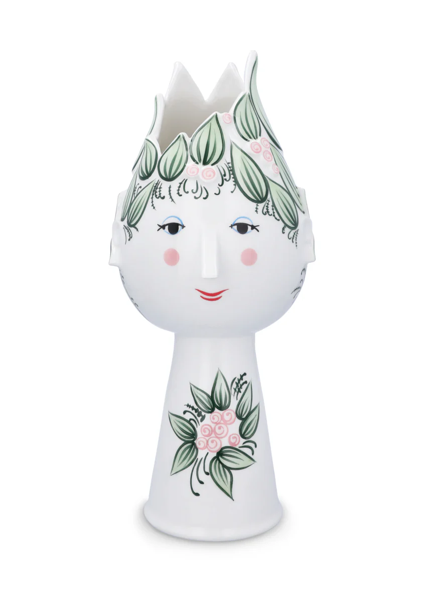 Titania vase, H50 cm - grøn