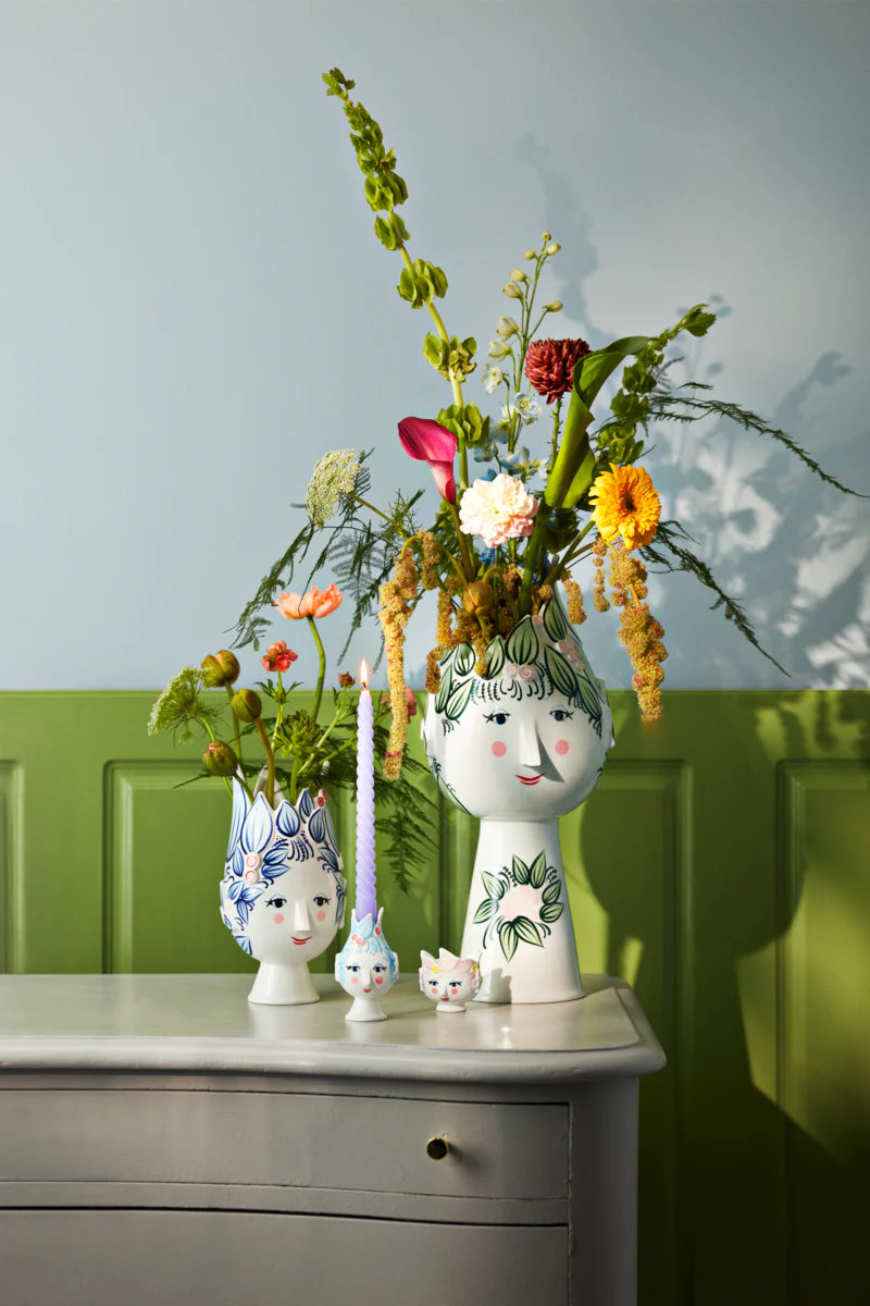 Titania vase, H50 cm - grøn - Image 6
