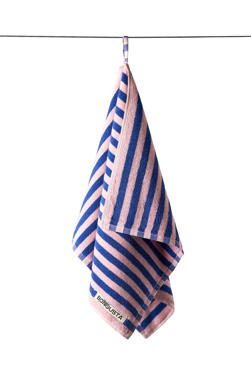Naram håndklæde - Dazzling Blue & Rose - Image 3
