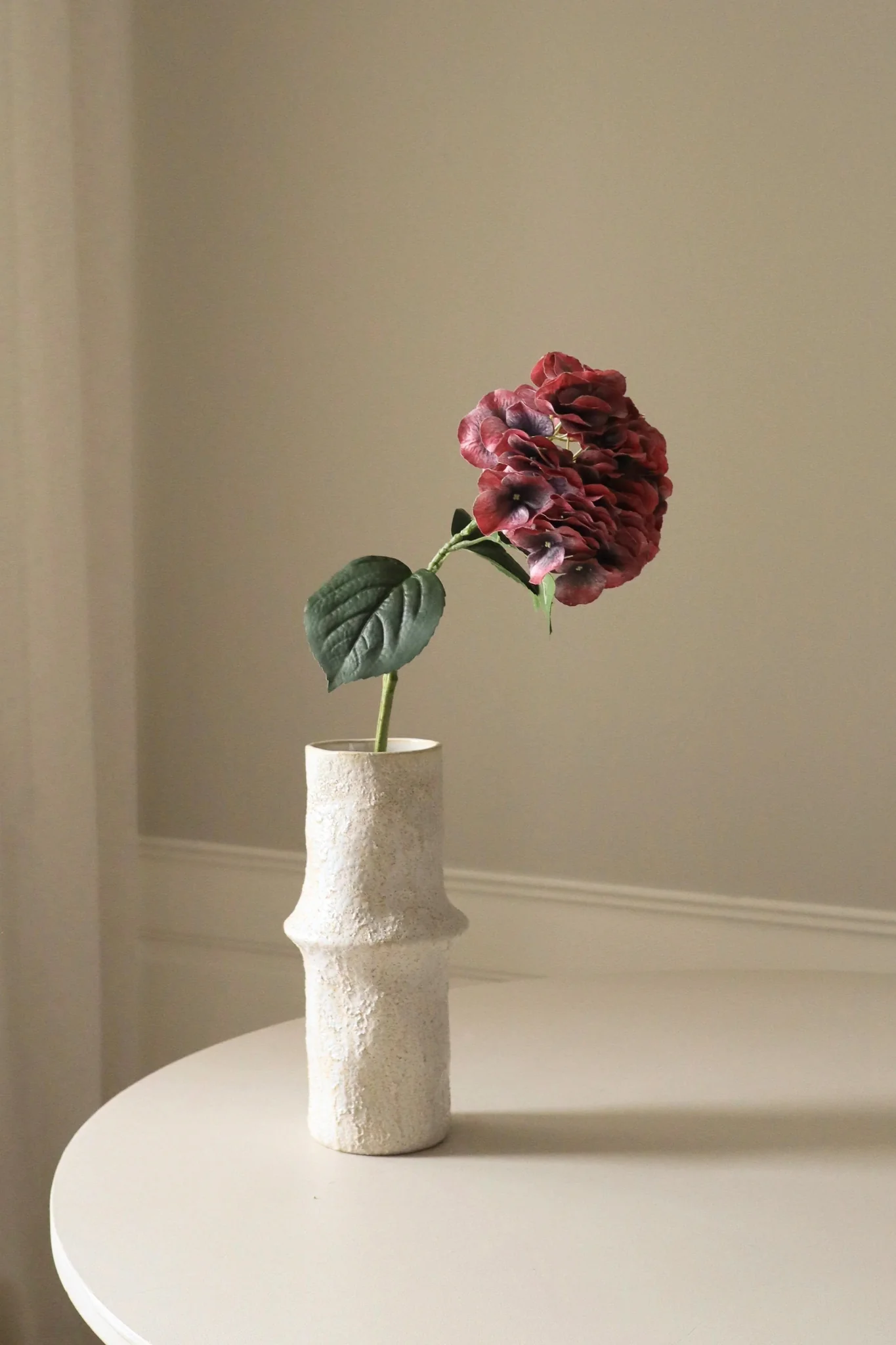 Hortensia blomst - Burgundy