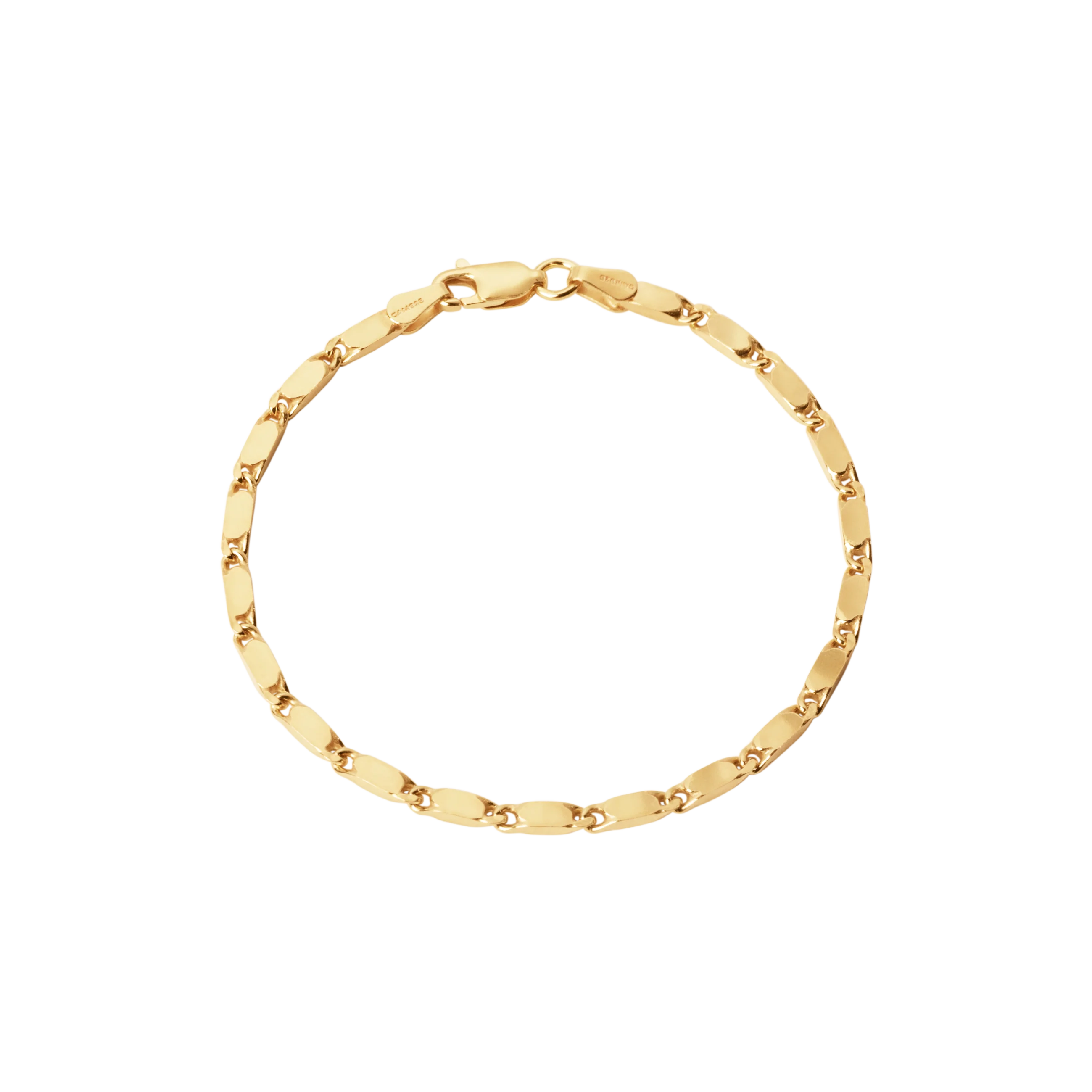 Large Essentia armbånd - forgyldt
