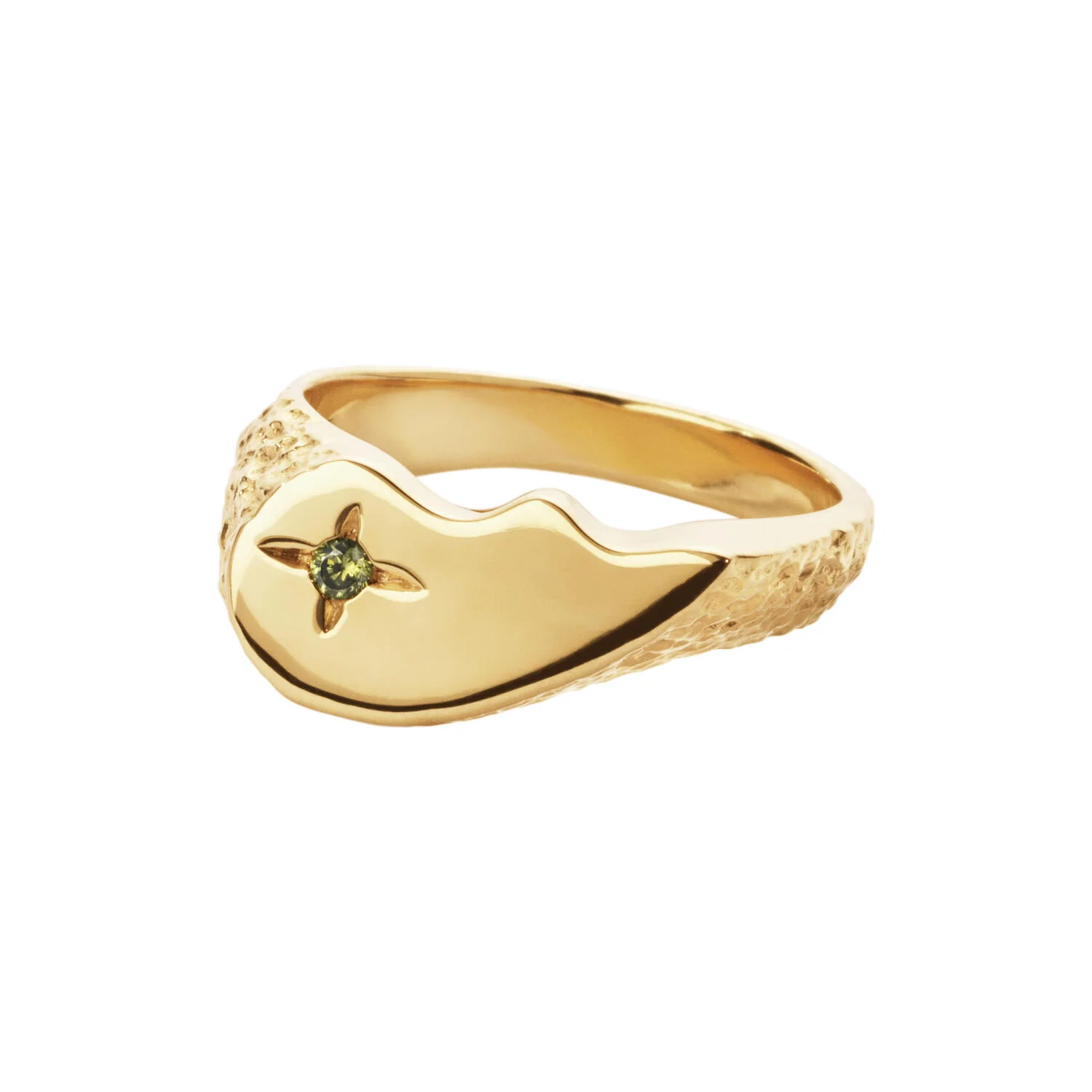 Shiny BFF Sparkly ring - forgyldt