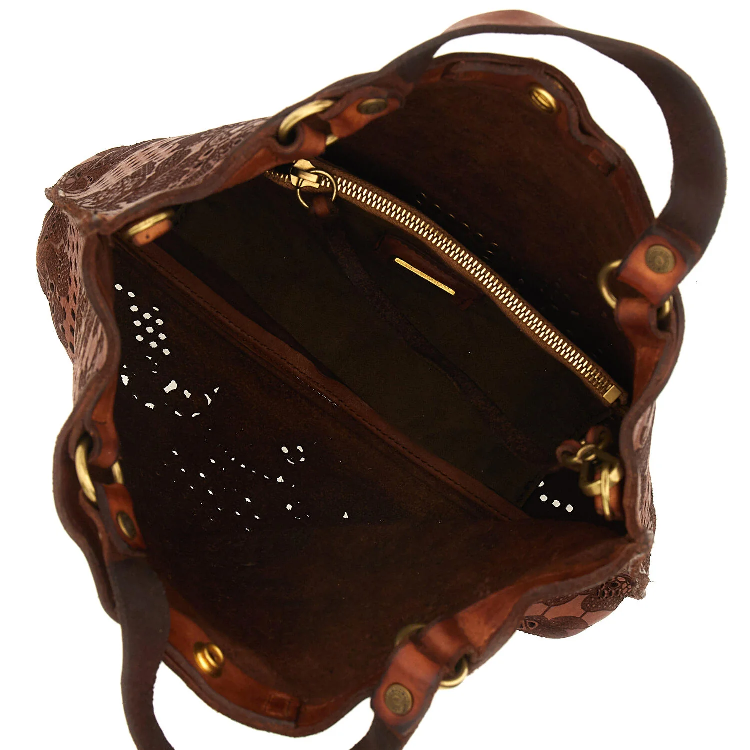 Renata Laser shopper - Cognac - Image 4