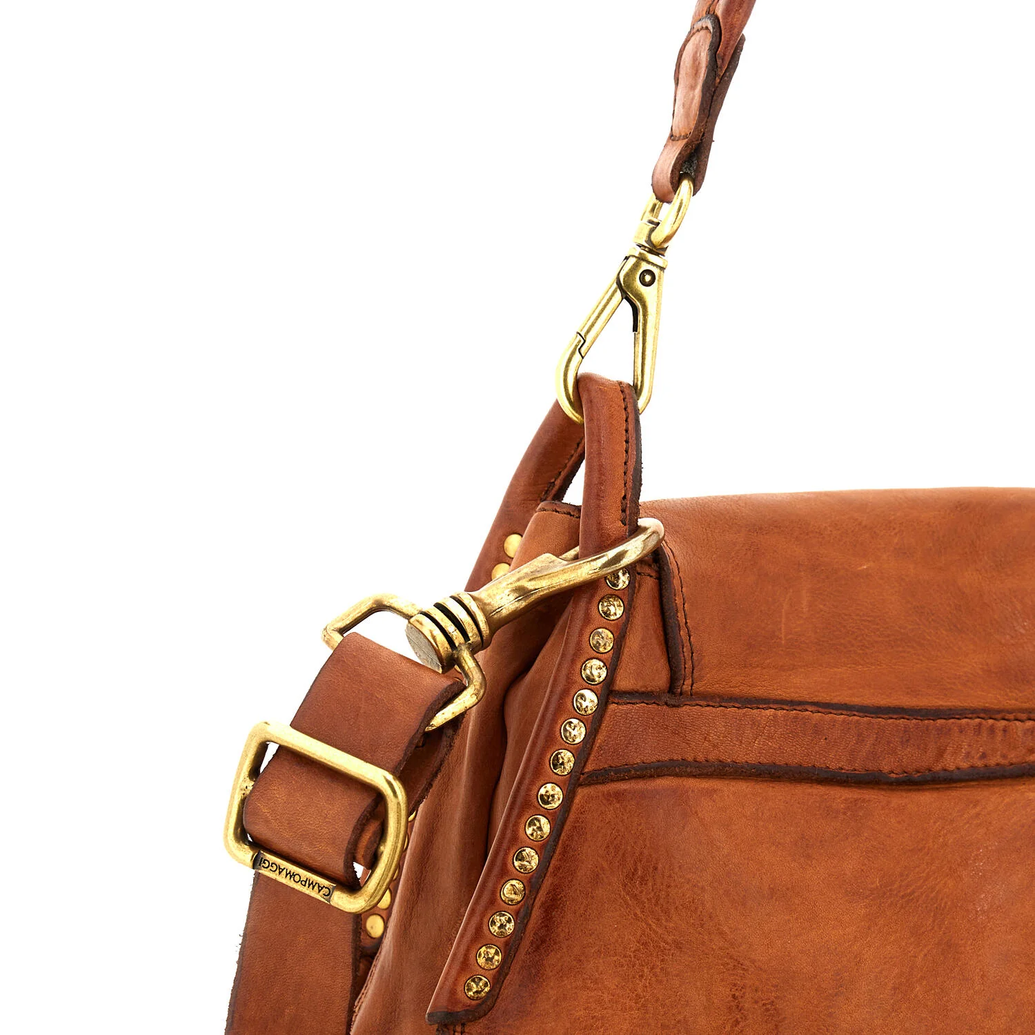 Skuldertaske - Cognac - Image 5