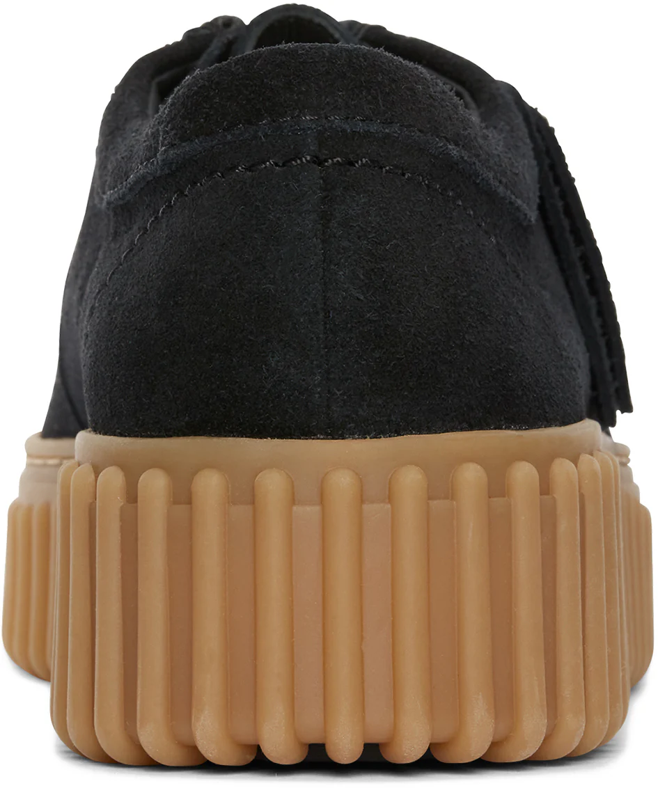 Torhill Bee ruskind sko - Black Sde - Image 7