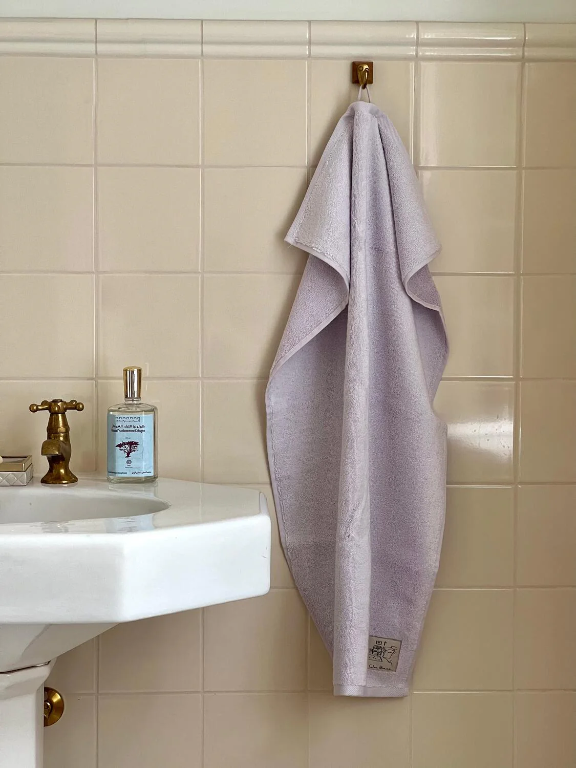 Solid håndklæde - Lavendel Blush - Image 3