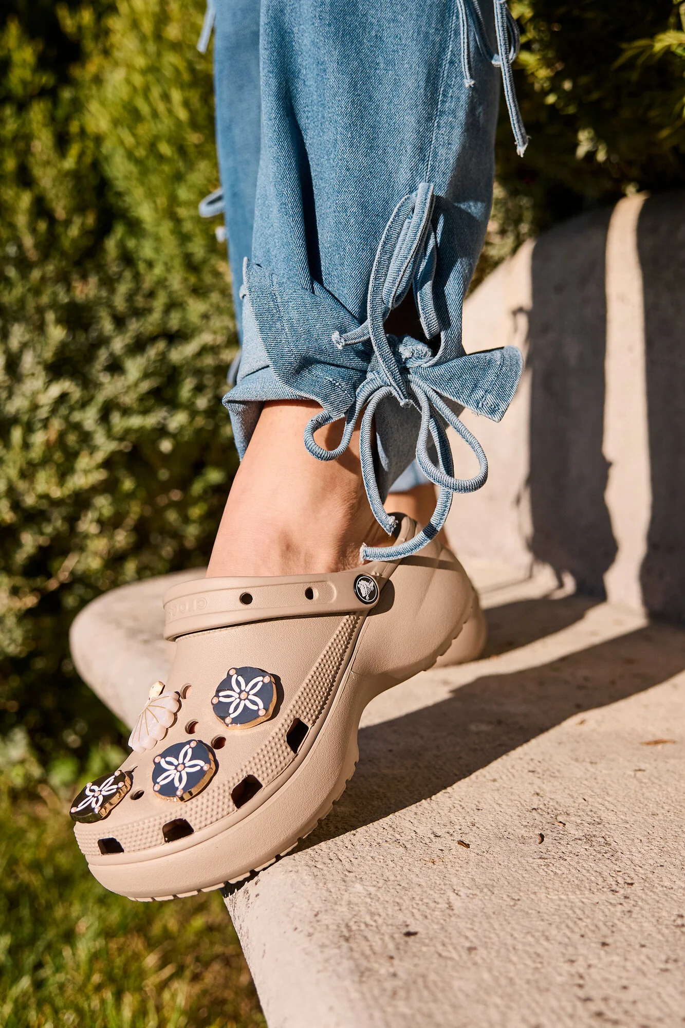 Classic Platform clog - Taupe - Image 2