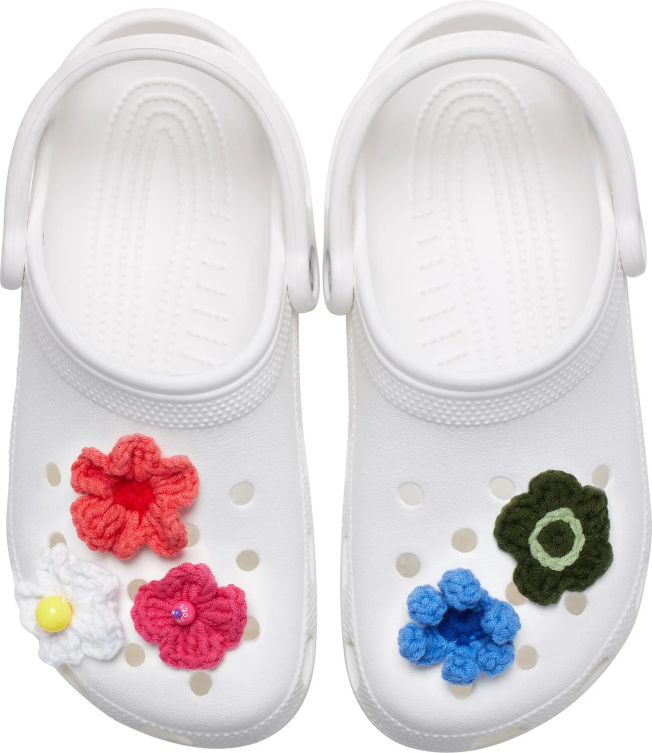 Crocs Charms, Crochet Floral Mix - 5 stk. - Image 2